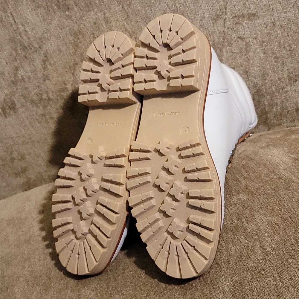 Marc Fisher MALLIE Lug Sole Sherpa Booties - Picture 14 of 16